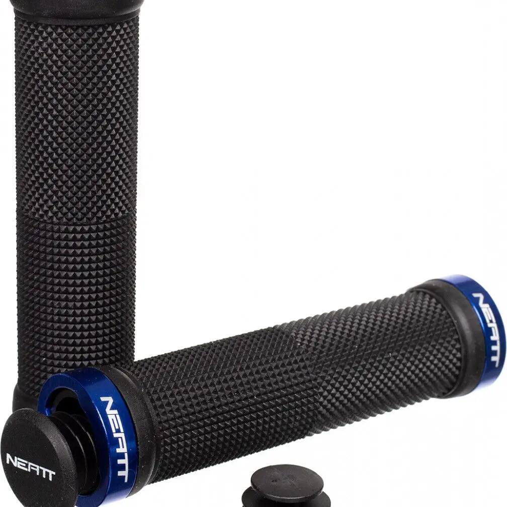 NEATT Pair of RACE Grips Black Blue