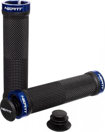 NEATT Paire de Grips RACE Noir Bleu