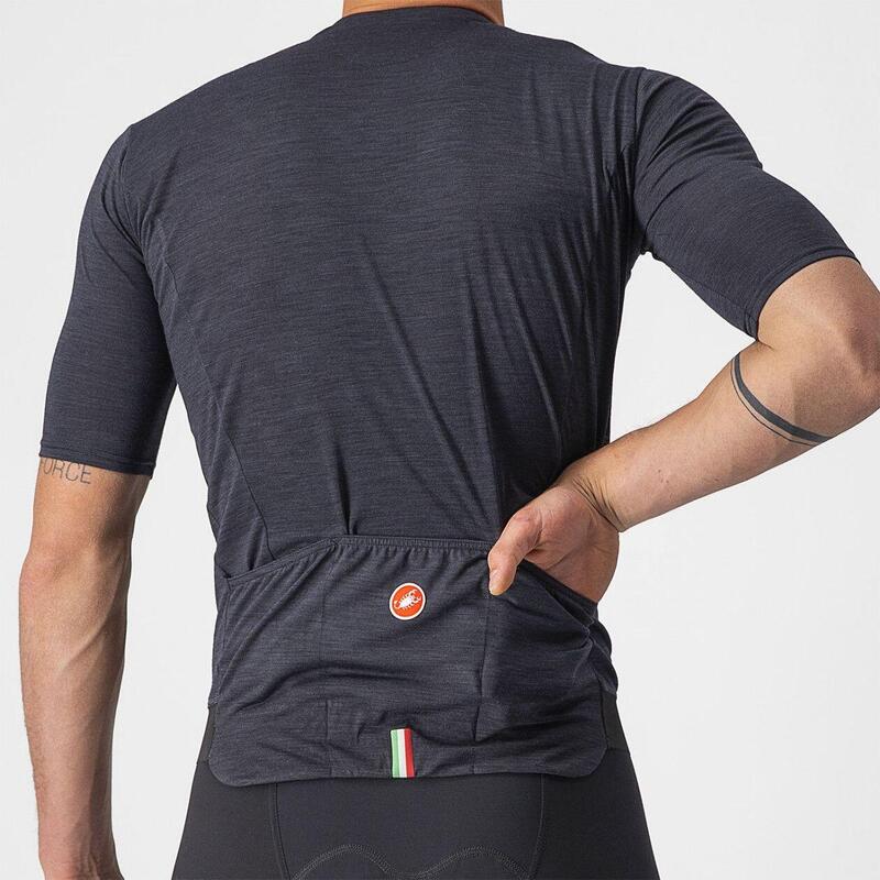 Tricou pentru ciclism cu maneca scurta Essenza Jersey - negru