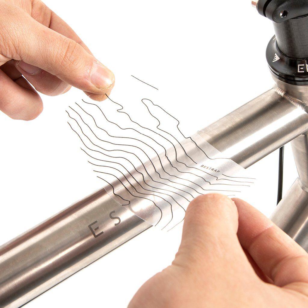 Film de Protection Restrap Bicycle Protection Kit Transparent 4/5