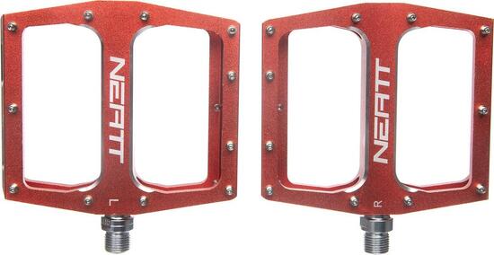 Paire de Pédales Plates Neatt Attack V2 XL 11 Picots Orange