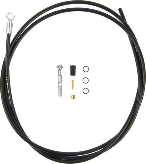 Bremsleitung Shimano SM-BH59 Banjo-Rechts 1700mm Schwarz