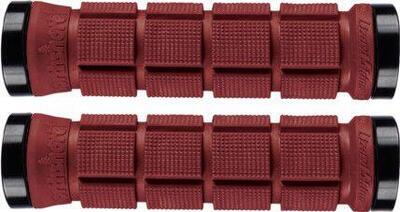 Lizard skins lock-on northshore grips deep red