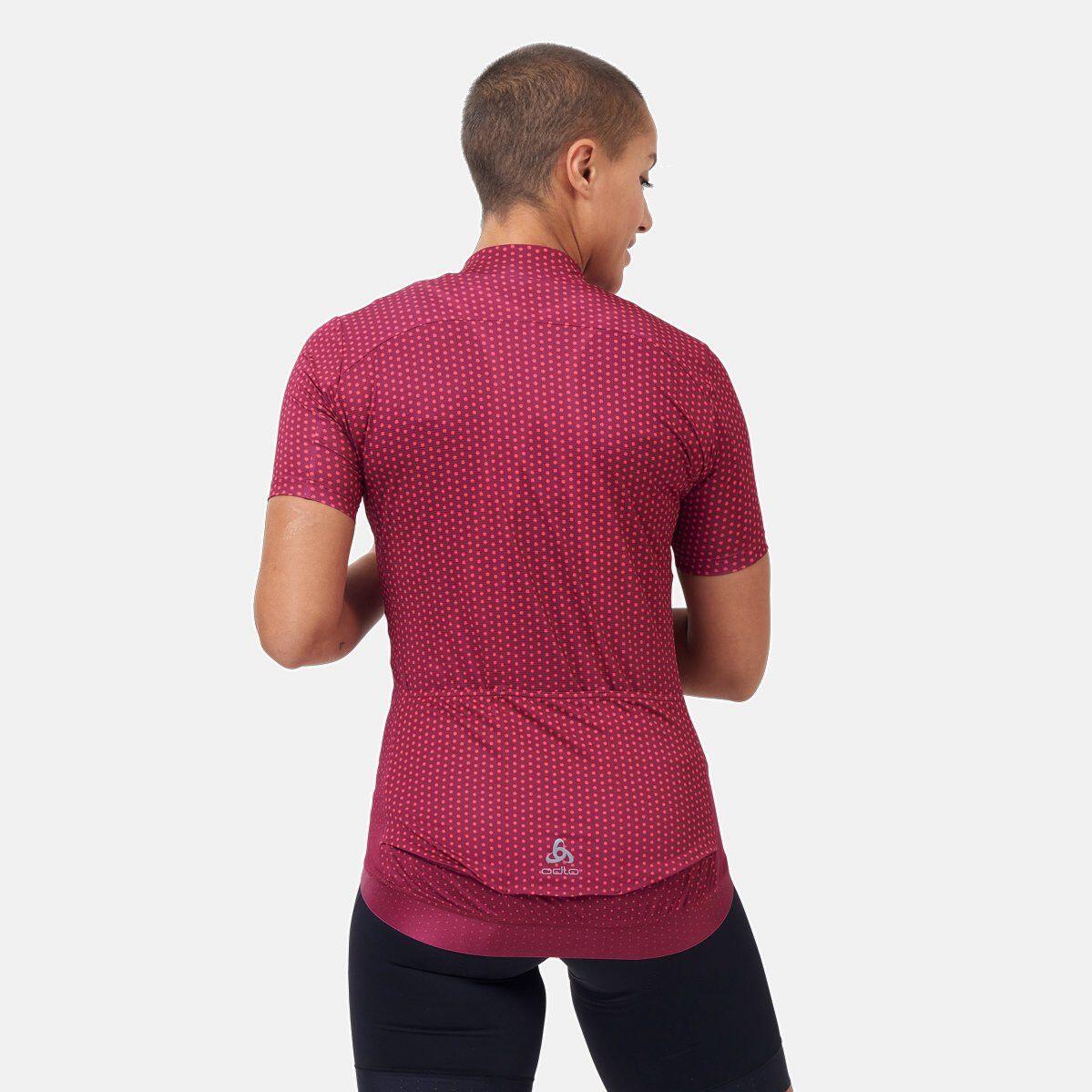 Maglia a manica corta Odlo Zeroweight Chill-Tec Rosa 2/6
