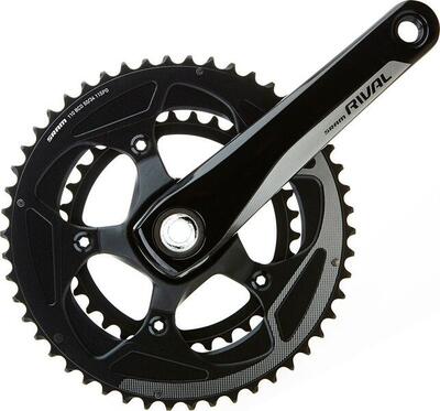 Guarnitura SRAM RIVAL 22 GXP 52/36 Denti 11v senza guaina