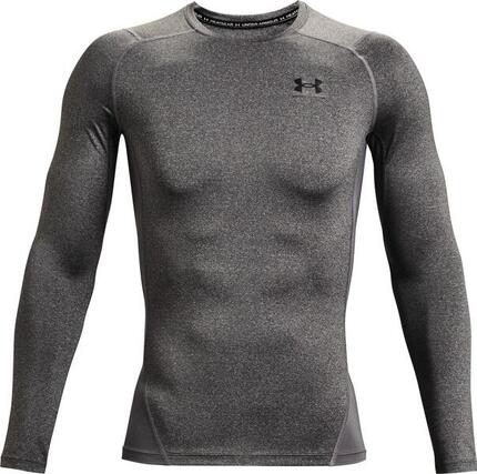 Under Armour Heatgear Armour Men's Grey Long Sleeve Compression Jersey