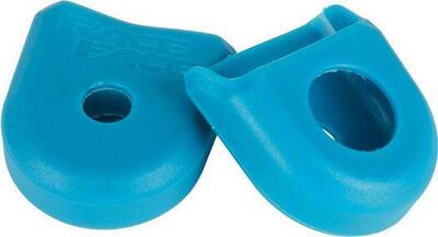 Race face carbon crankarmen beschermingen boot pedaal blauw