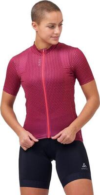 Odlo zeroweight chill-tec korte mouw jersey roze