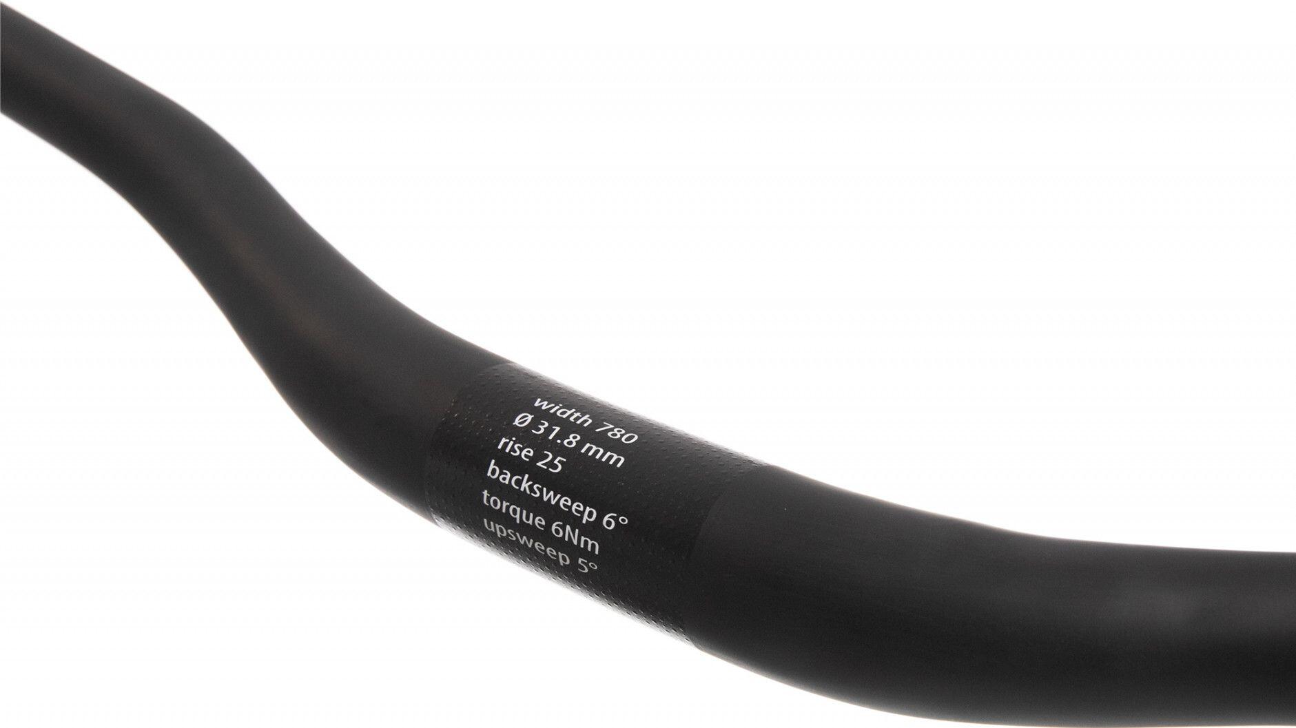 Manubrio Neatt Carbon Oxygen 780 mm 31.8 mm Nero / Rosso 3/3