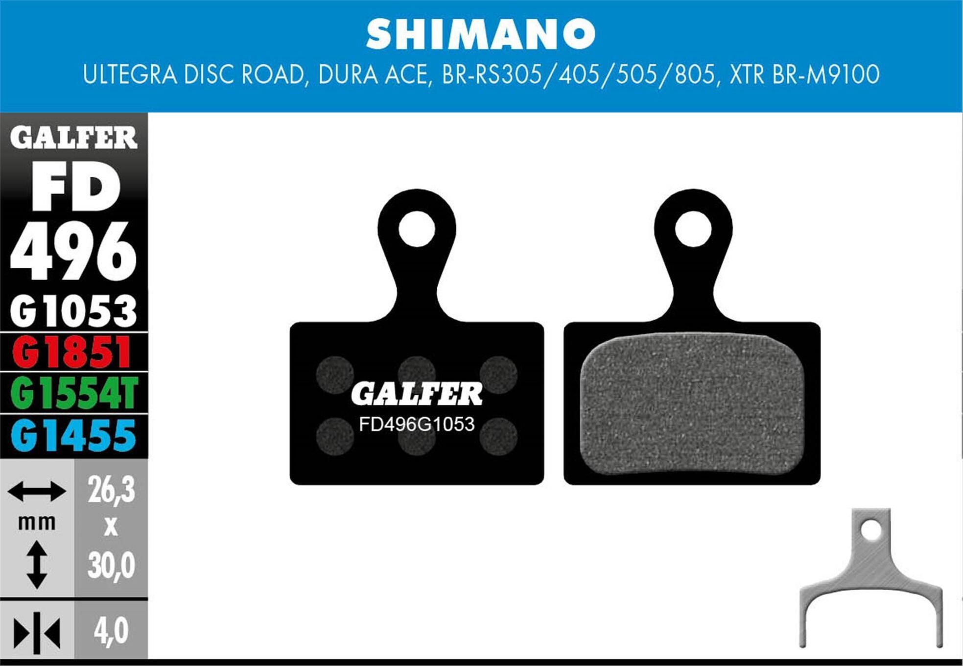 Pastilhas de travão Pro para Shimano Ultegra - preto 2/4