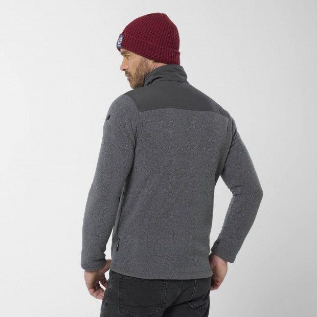 Veste Polaire Lafuma Velvet Hybrid F-Zip Gris 3/5