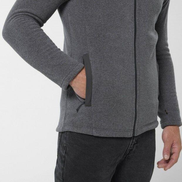 Veste Polaire Lafuma Velvet Hybrid F-Zip Gris 5/5