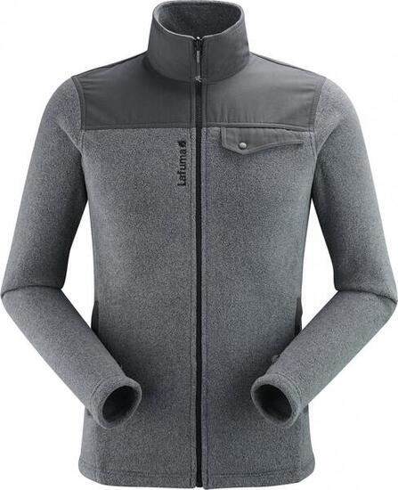 Veste Polaire Lafuma Velvet Hybrid F-Zip Gris