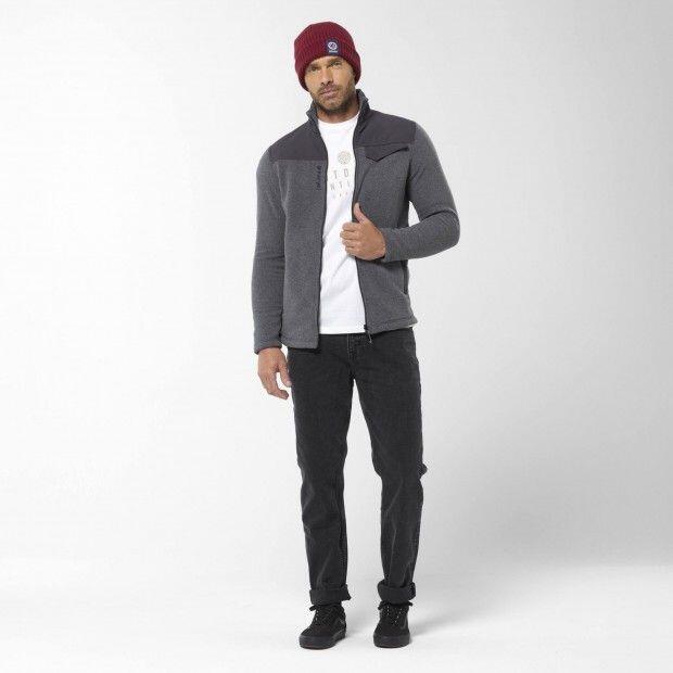 Veste Polaire Lafuma Velvet Hybrid F-Zip Gris 4/5