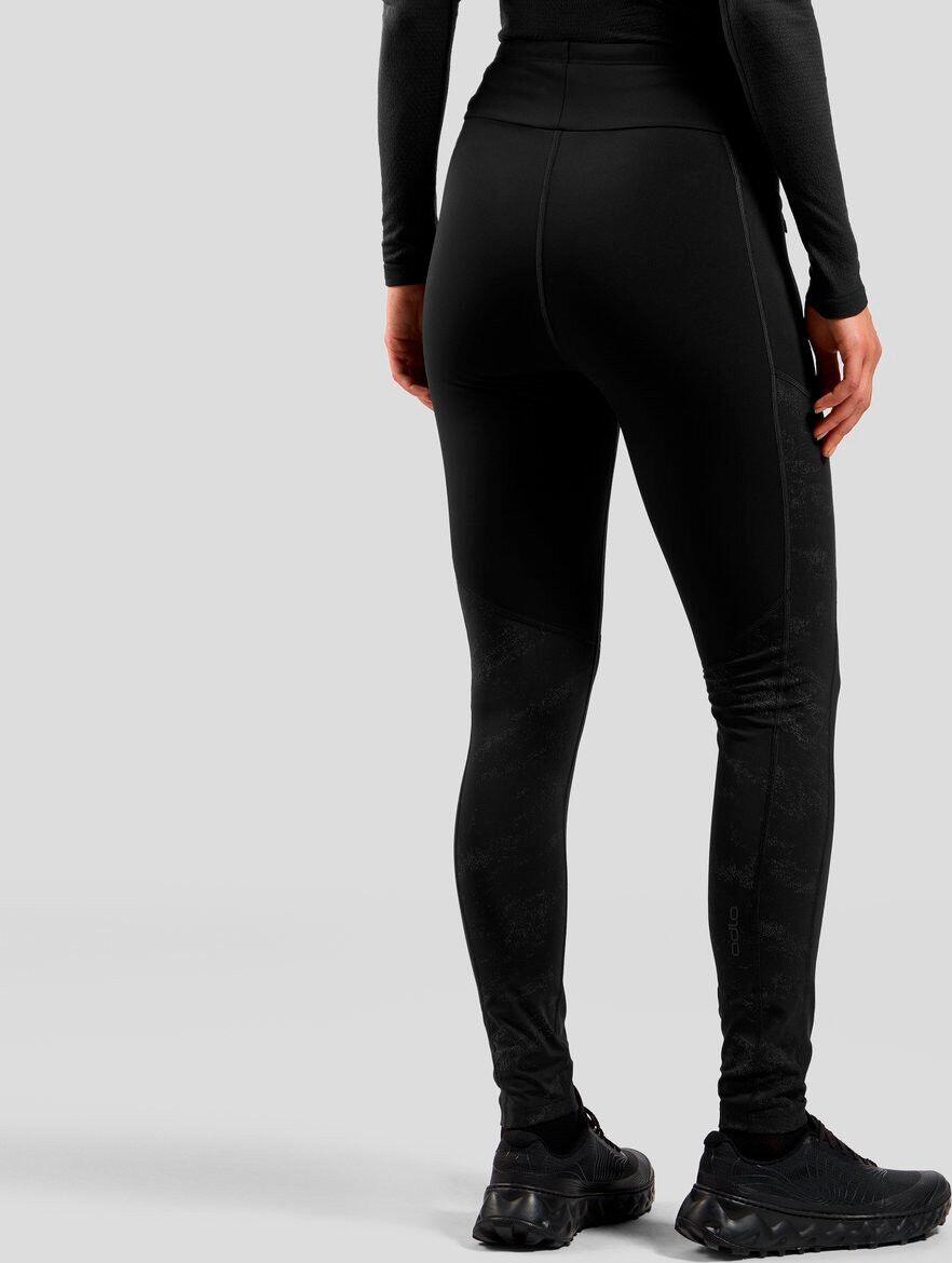 Collant Long Odlo Zeroweight Warm 2.0 Reflective Noir Femme 2/6
