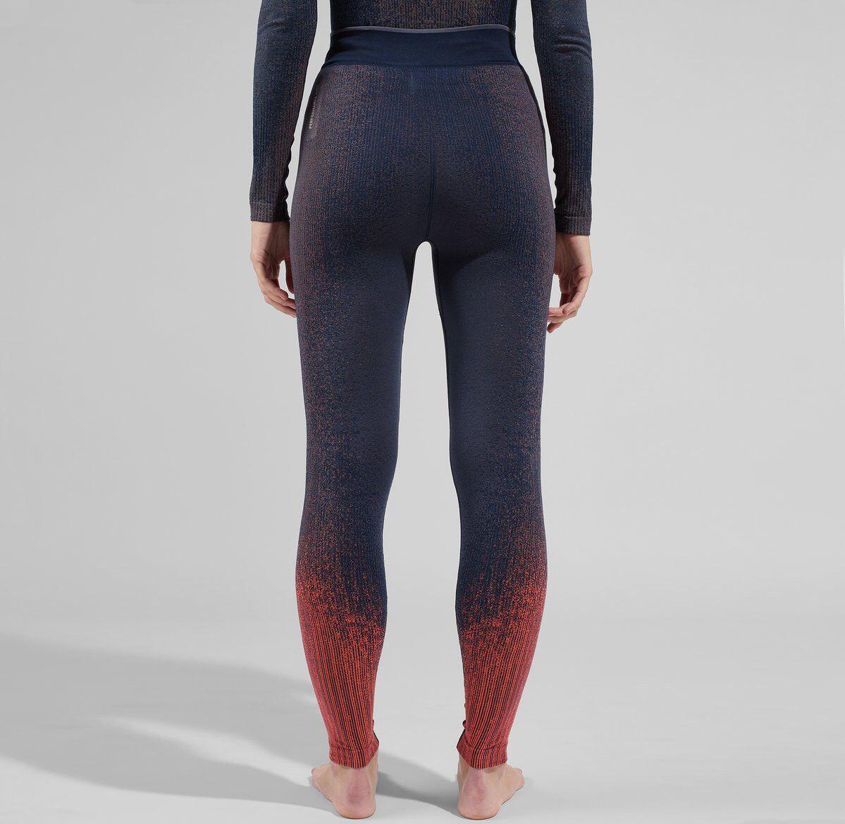Collant Long Femme Odlo Blackcomb Bleu 3/5