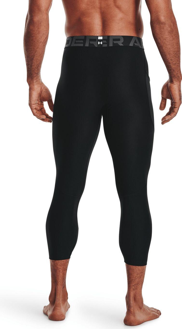 Collant 3/4 de compression Under Armour HeatGear Compression Noir Homme 2/7
