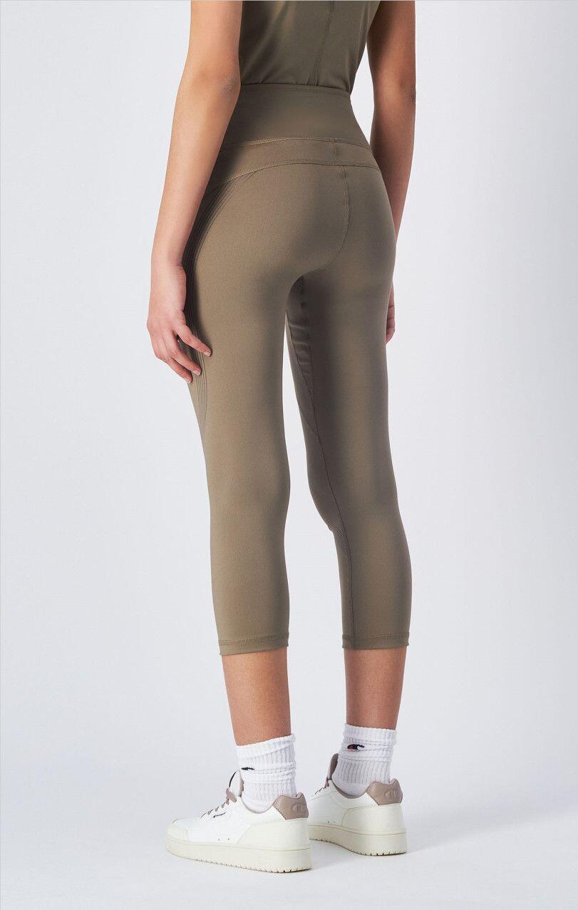 Champion Athletic Club Legging 3/4 Mulher Castanho claro 2/4