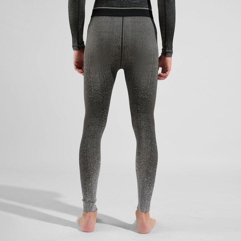 Pantaloni termoactivi bărbați ODLO Performance Warm comb Bl Bottom Long