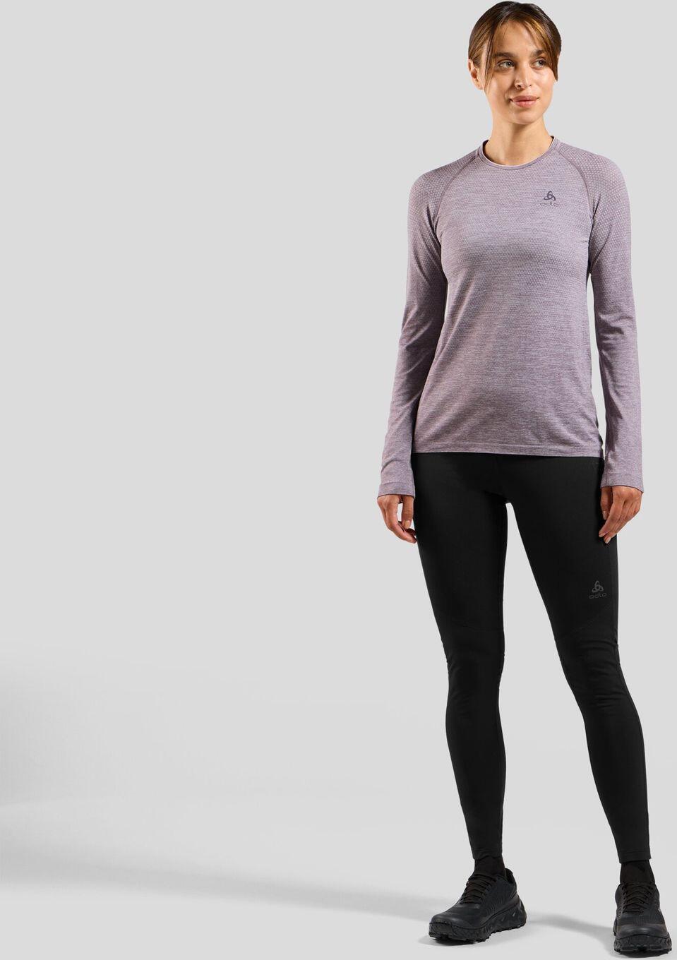 Collant Long Odlo Zeroweight Warm 2.0 Noir Femme 2/7