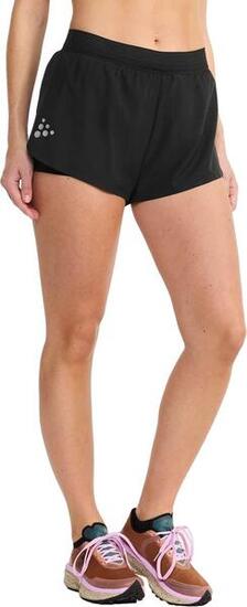 Short Craft Pro Hypervent Split Noir Femme