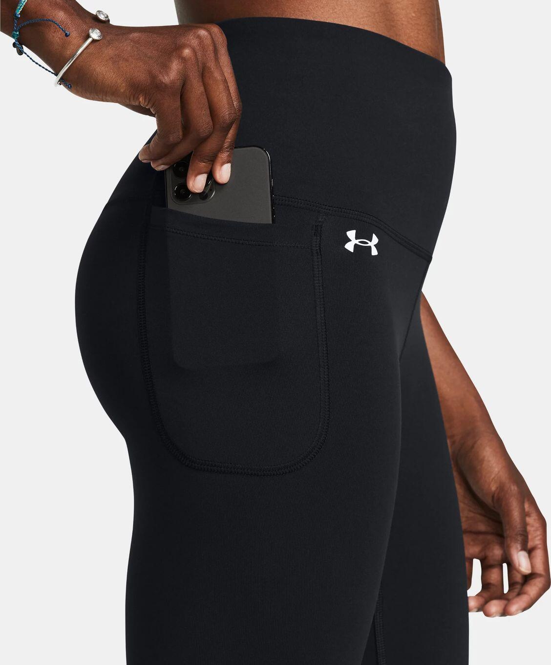 Collant Long Under Armour Motion Noir Femme 3/6