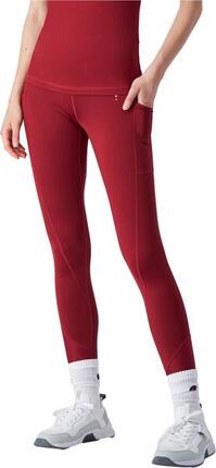 Damen Leggings Champion Legacy Rot