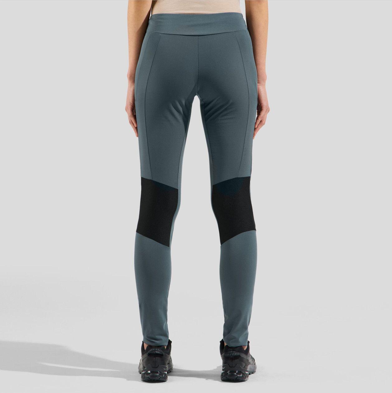 Collant Long Odlo Ascent Gris Femme 4/7