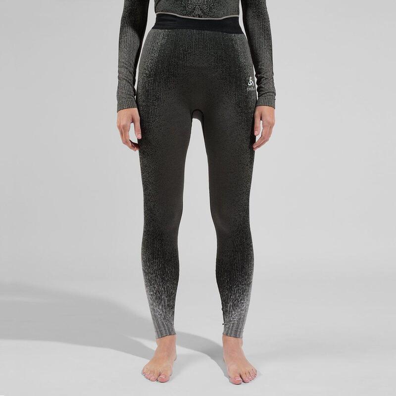 Pantaloni termici damă ODLO Performance Warm comb Bl Bottom Long