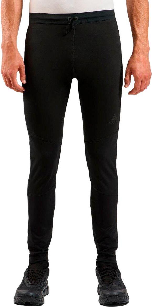 Odlo Pantaloni Sci di Fondo Antivento Donna - Zeroweight X-Warm - nero