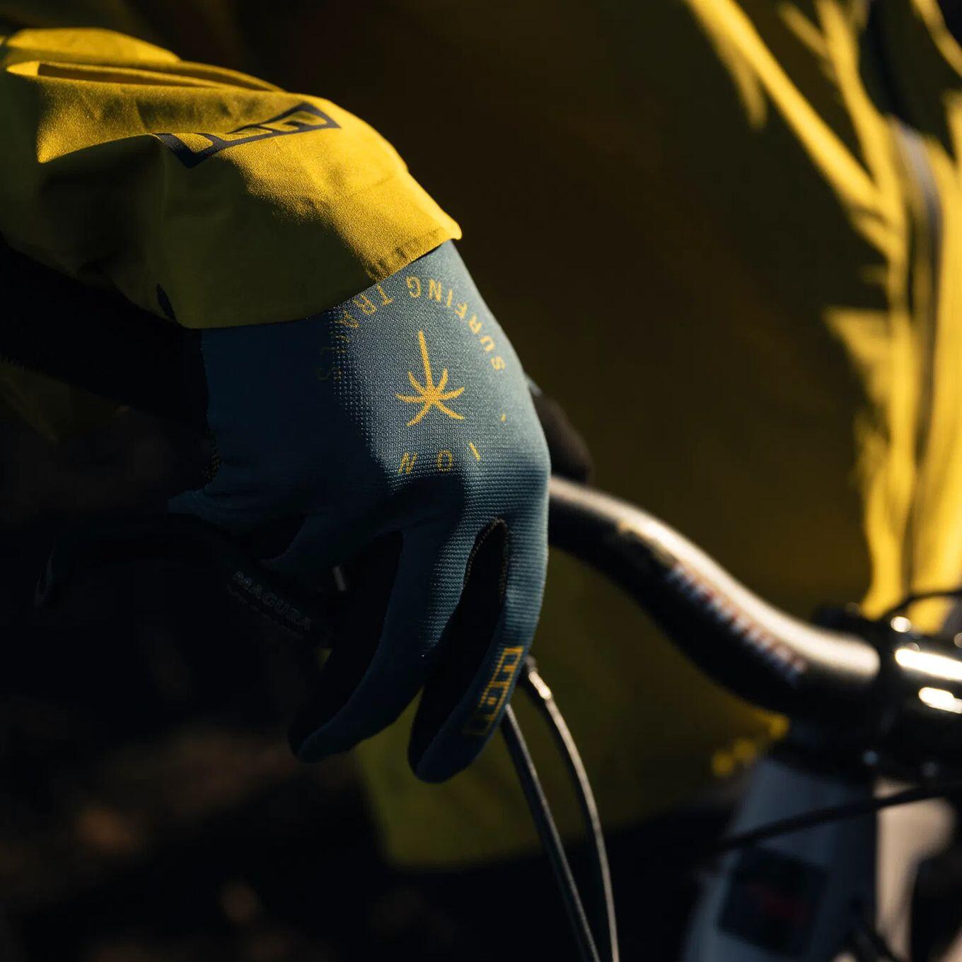 Gants VTT ION Logo Bleu Cosmique Unisexe 3/3