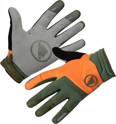 Endura singletrack winddichte handschoenen, oranje l