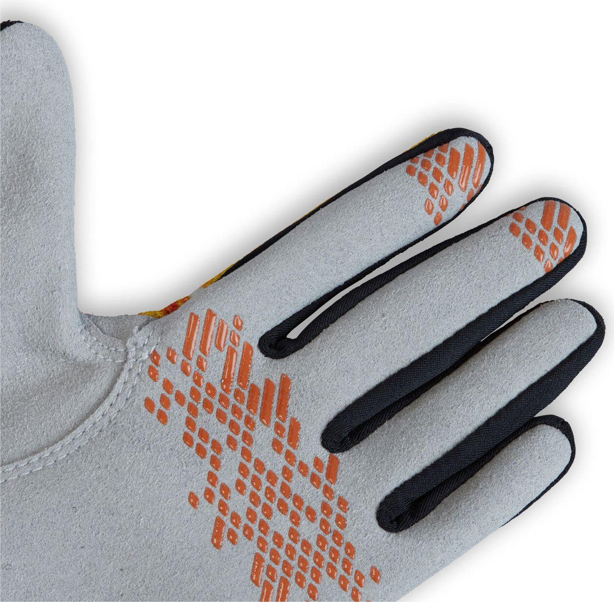 Endura Hummvee Guantes largos para niños Amarillo 3/5
