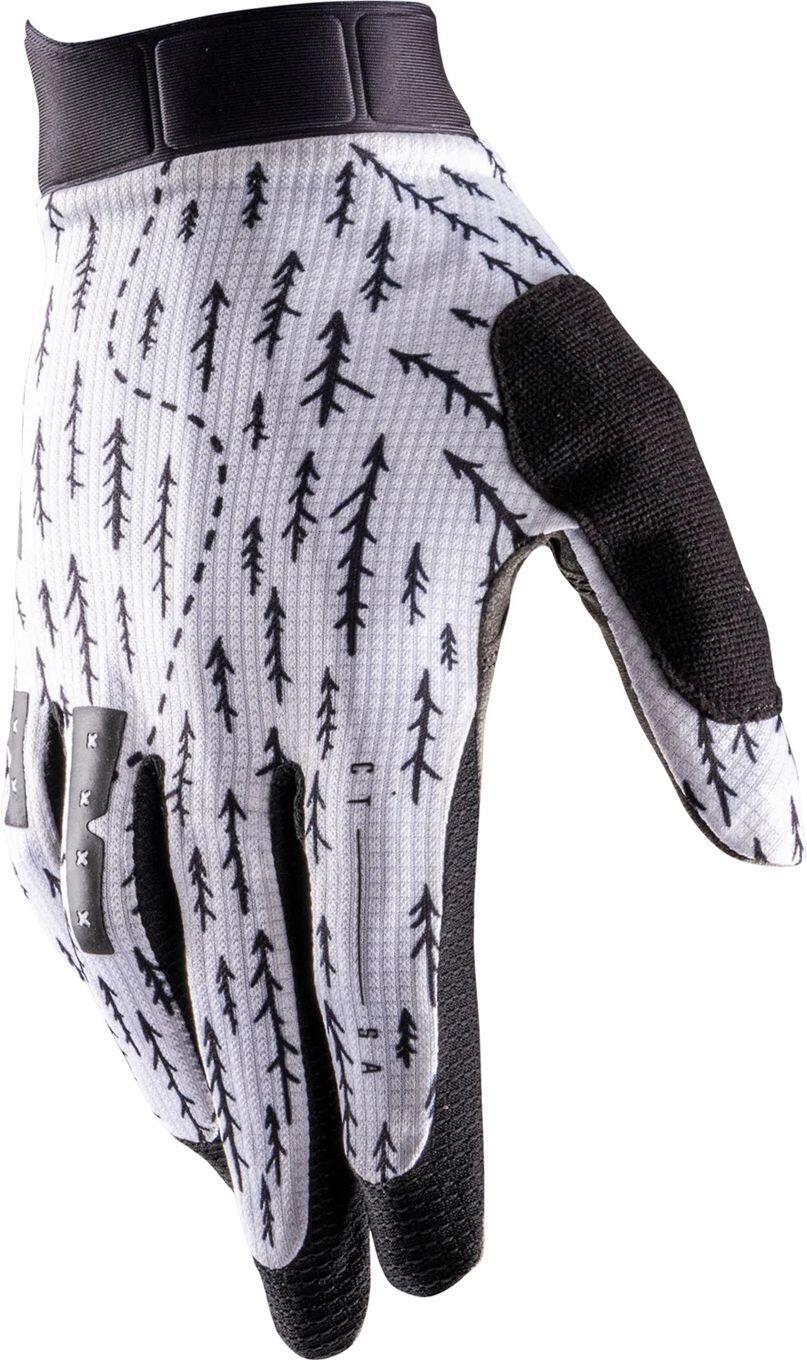 Gants Longs Leatt 1.0 GripR Blanc/Gris Junior 2/6