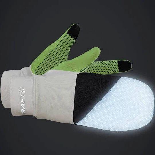 Guanti sportivi Craft ADV Lumen Hybrid giallo bianco 3/3