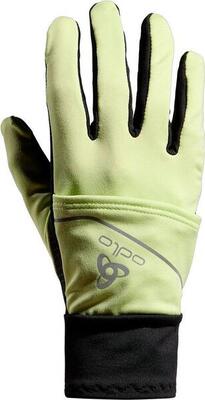 Winterhandschoenen unisex odlo intensity cover safety light zwart/groen