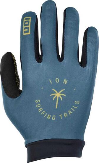 MTB-Handschuhe ION Logo Cosmic Blue Unisex