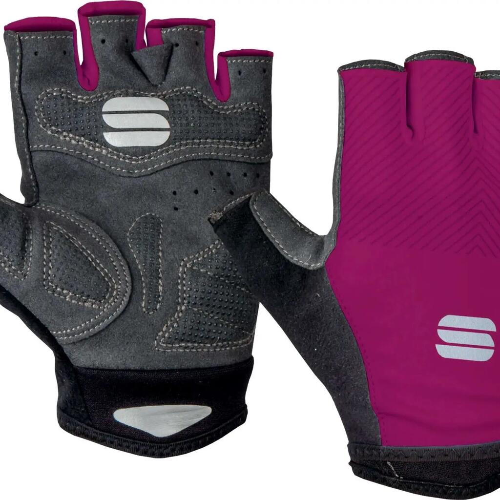 Sportful Race Violet Women's Short Gloves