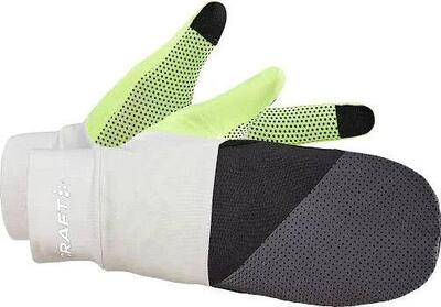 Craft adv lumen hybrid geel wit sporthandschoenen