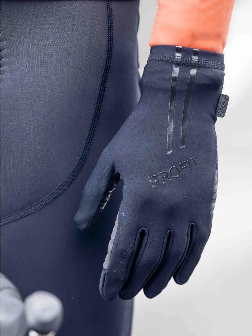 Spiuk Profit Cold&Rain Long Gloves Black 3/5