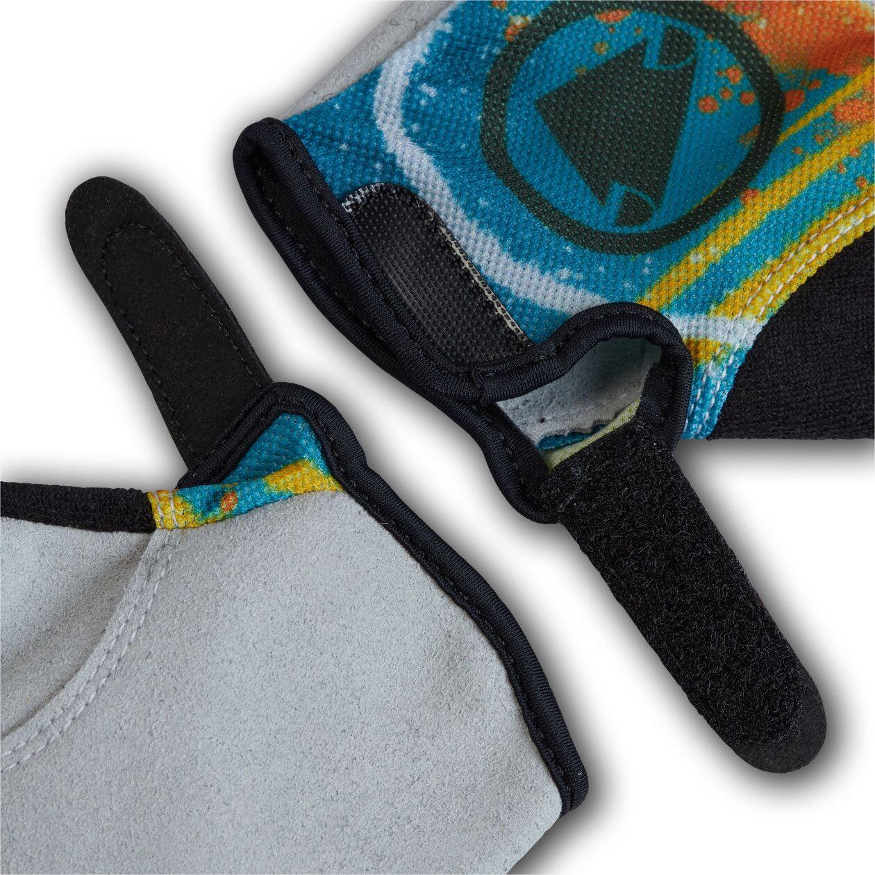 Endura Hummvee Guantes largos para niños Amarillo 5/5
