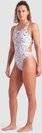 Maillot de bain Arena Confetti Blanc/Multicolore Femme 5/5