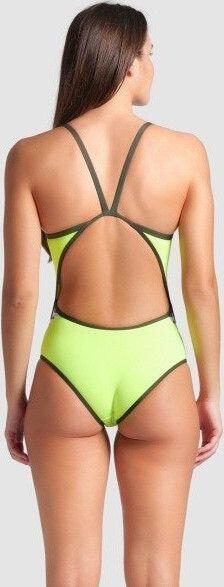 Arena Icons Super Fly Uni Swimsuit Verde Mulher 2/7