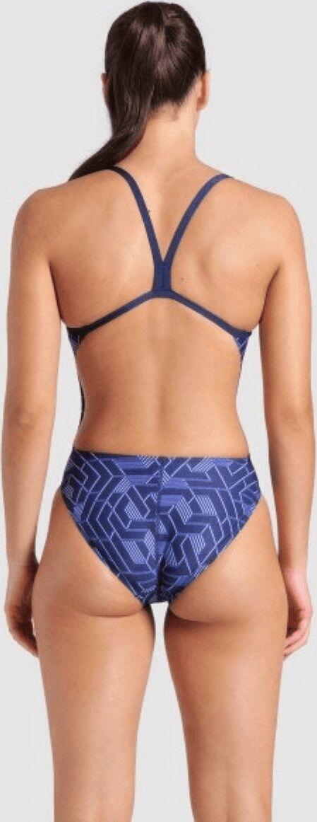 Maillot de bain Arena Escape Dos Challenge Bleu Femme 2/5