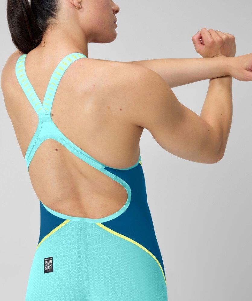 Combinaison partielle Speedo LZR Pure Intent dos ouvert 2.0 Turquoise Femme 5/6