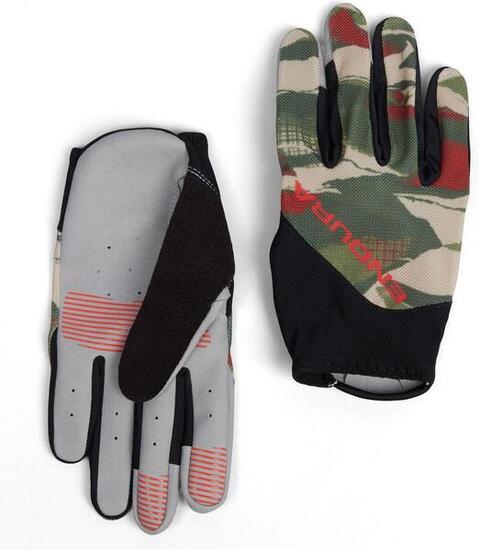 Endura Hummvee Lite Icon lange Handschuhe Grün Camo