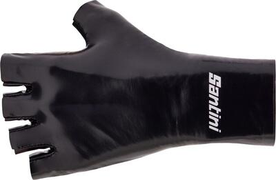 Santini Madss Guanti corti unisex nero