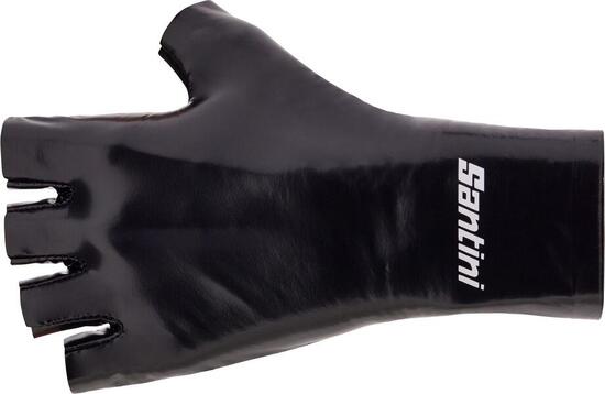 Santini Madss Guanti corti unisex nero