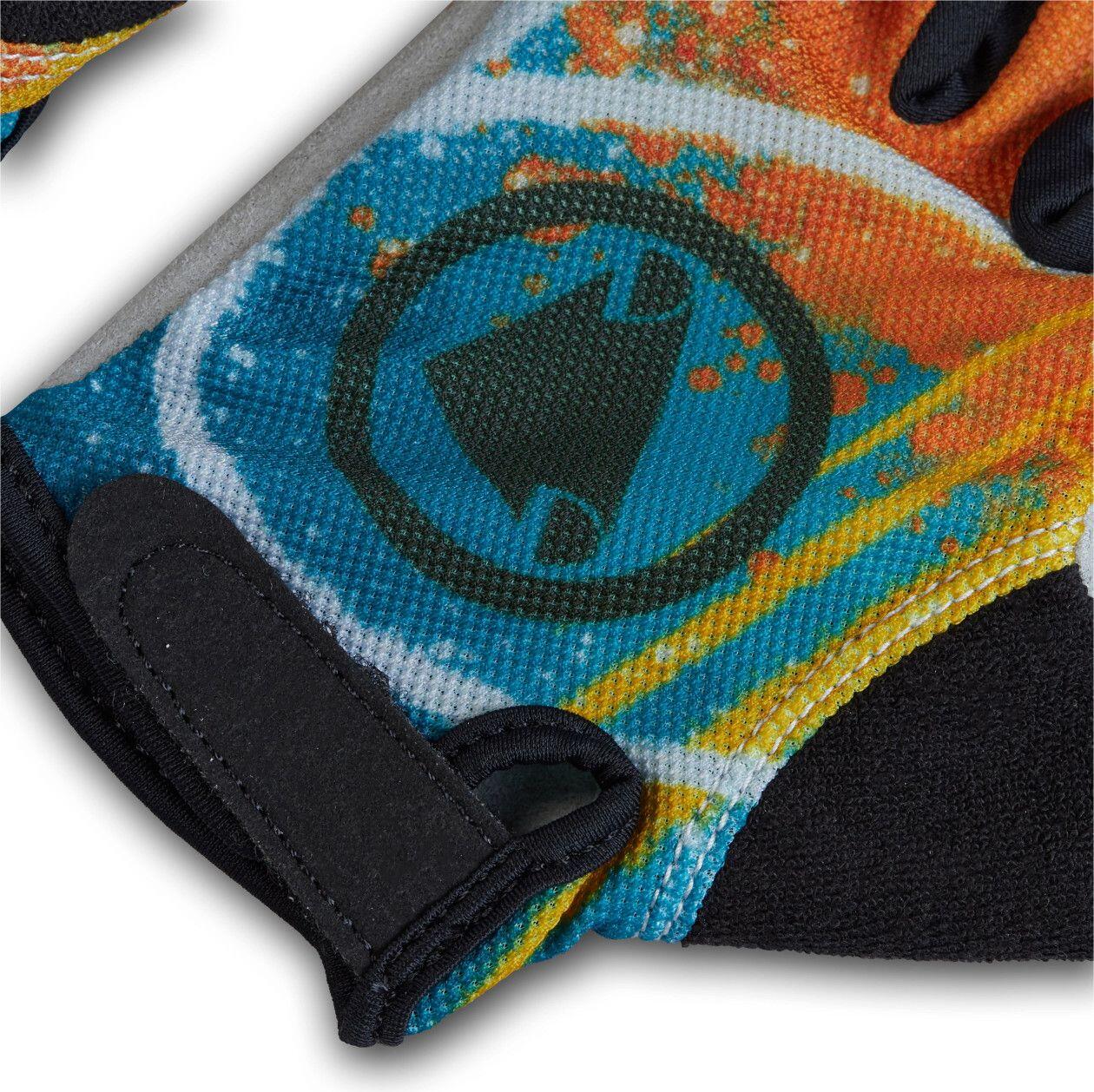 Endura Hummvee Guantes largos para niños Amarillo 4/5