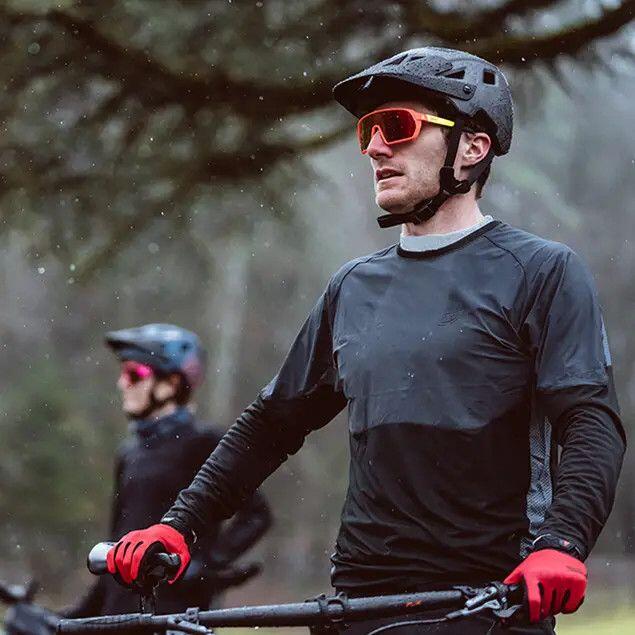 Gants de Vélo Cairn Porak Sanguine Topo Rouge 4/4